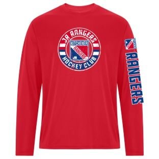 Jr Ranger Performance Long Sleeve - Red Product Image